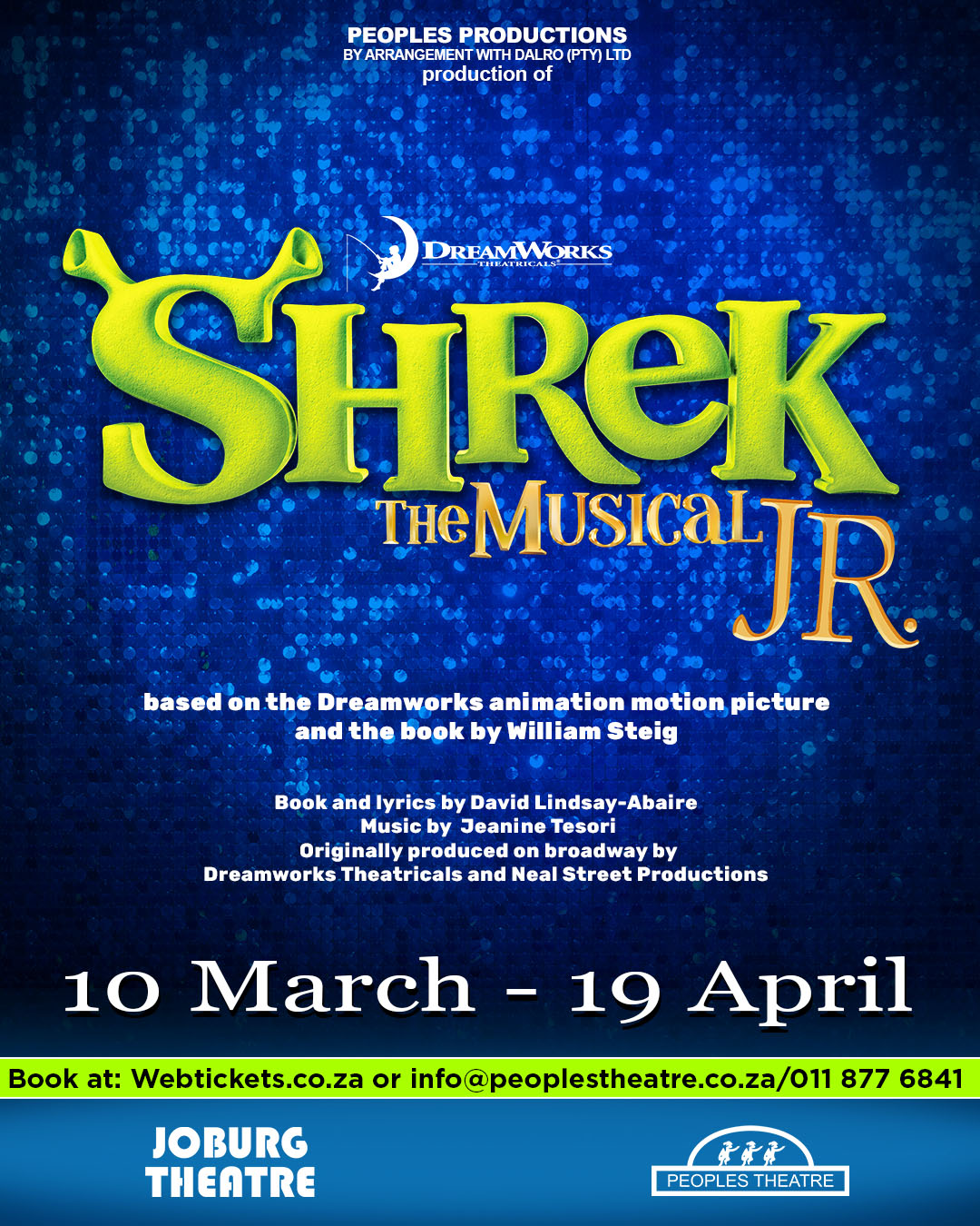 Poster - Shrek The Musical Jr - for Instagram
